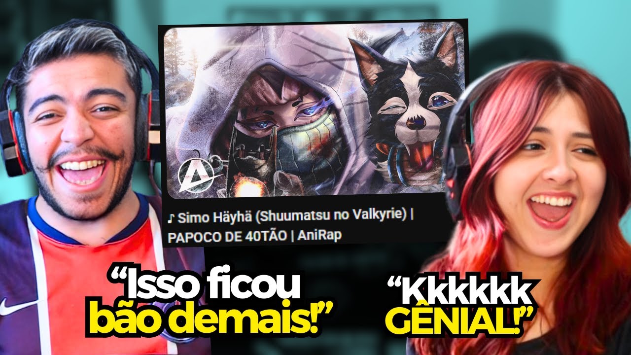 AniRap ♪ Simo Häyhä (Shuumatsu no Valkyrie) | PAPOCO DE 40TÃO | AniRap | REACT