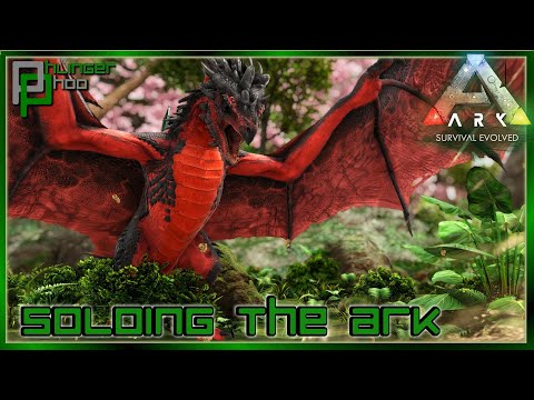 BLOOD WYVERN TAMING AND BREEDING! Soloing the Ark S5E156