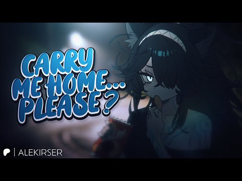 ASMR || Your Tsundere Catgirl Roommate Cuddles You After Leaving Home [Friends to Lovers] [Comfort]