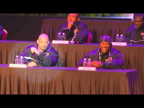 2012 Mr. Olympia Press Conference Part 1