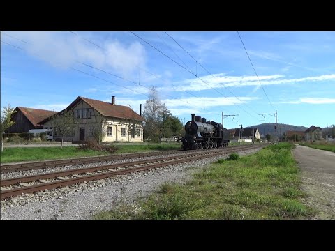 🇨🇭 A 3/5 705 mit einem Sonderzug hier bei umsetzten in Bad Zurzach| 175 Jahre Schweizer Eisenbahn