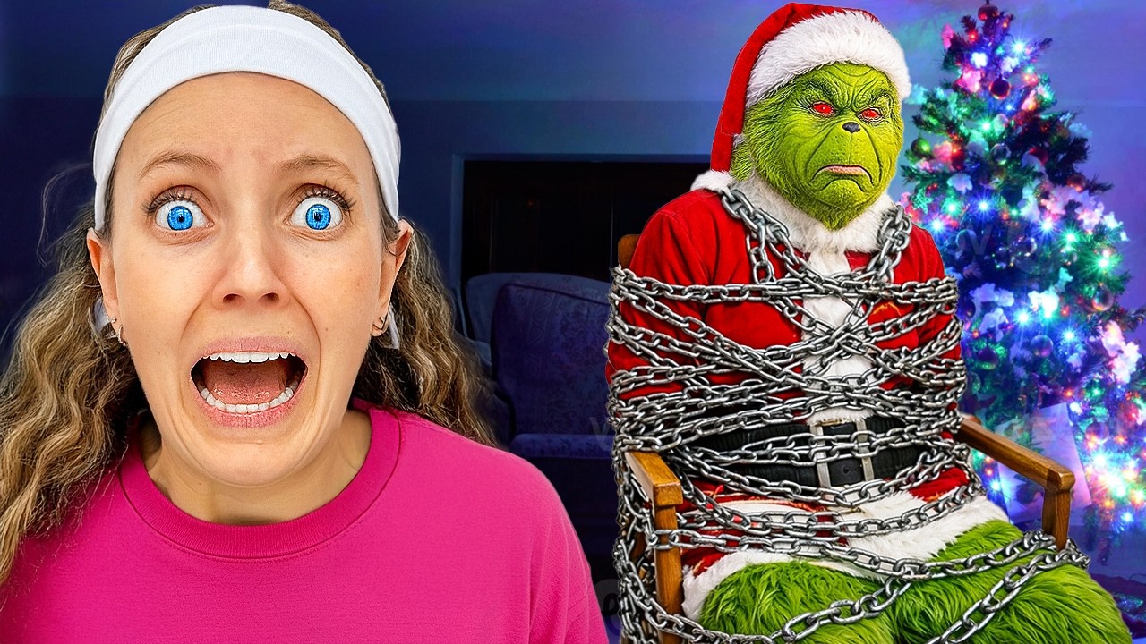 WE FINALLY CAUGHT the GRINCH!