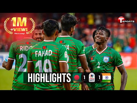 Highlights | Bangladesh vs India | 3rd Match | SAFF Championship - 2021