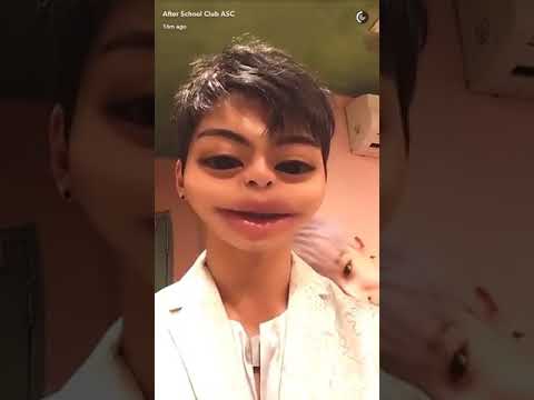 Monsta X After School Club Snapchat Shownu Cut