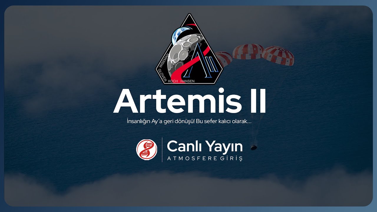 Artemis Astronotları Dünya'ya Geri Dönüyor! - CANLI YAYIN 🔴