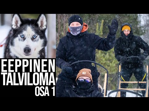 UPEA SEIKKAILU POHJOISESSA! - EEPPINEN TALVILOMA osa 1/3