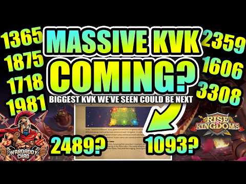 Massive KvK Coming: Could Be Biggest KvK This Year - Rise of Kingdoms