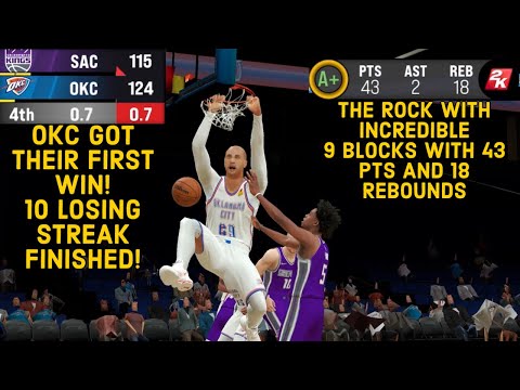 THE ROCK WITH 9 BLOCKS TO GET THEIR FIRST WIN! | NBA 2K22 Mobile The Rock Series Ep. 10 | anakindave