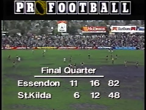 1986 Round 20 - St. Kilda v Essendon (ProFootball)