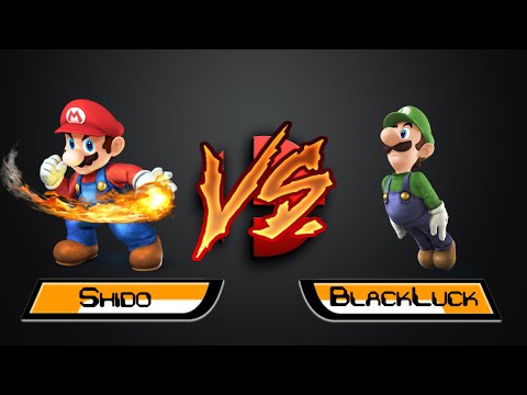 [SALT] SSB4 Black Luck (Luigi) VS Shido (Mario) [KB] 1.1.0