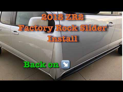 2018 ZR2 Rock Slider Installation