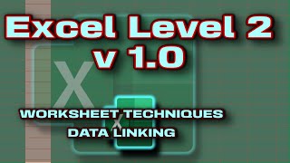 Download the video "Excel for Intermediate - LEVEL 2 Part 1 - Worksheet techniques and data linking"
