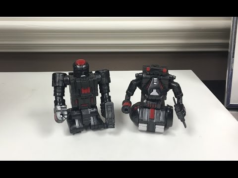 Toyfinity Roboforce - SUPER ZEROID BLACK and ZEROID TECHNICIAN
