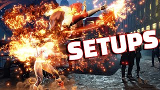 Burn Kick Setups