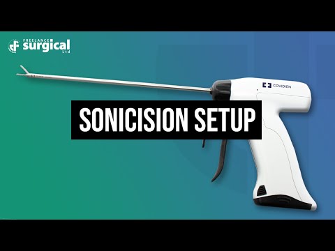 Medtronic Sonicision Curved Jaw Cordless Ultrasonic Dissection System