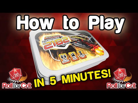 How to Play Escape Deathrace 2182 Micro | Roll For Crit