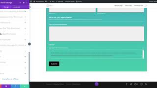 Consent Field & Description