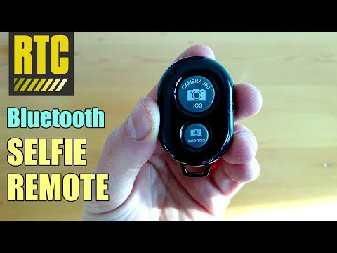 Bluetooth Selfie Remote Control with Camera Shutter Button for Iphone and Android
