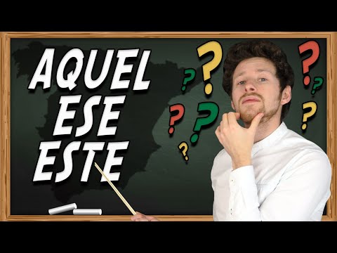 ESTE, ESE, AQUEL en espagnol..? La différence ENFIN expliquée 🇪🇸👍