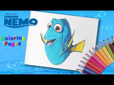 Finding Nemo Coloring Pages. Coloring Dory. Video