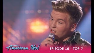 Caleb Lee Hutchinson: AMAZING Performance Ends With SWEET Moment!  | American Idol 2018