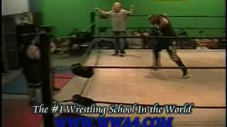 WWA4 Suicide Dive Kaiden Knight v Diamond Exchange