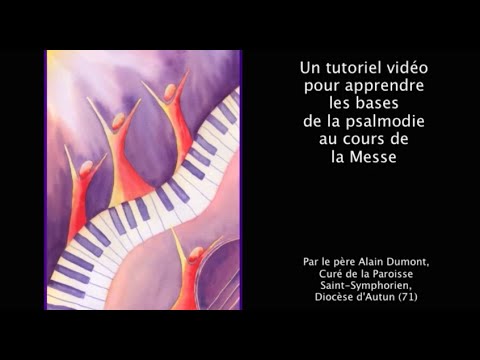 Part of a video titled Apprendre à chanter le psaume du dimanche - YouTube