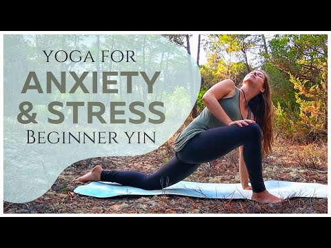 Yin Yoga Class to Release Stress & Anxiety || Relaxing Yin Yoga Stretch for Beginners 35-Min