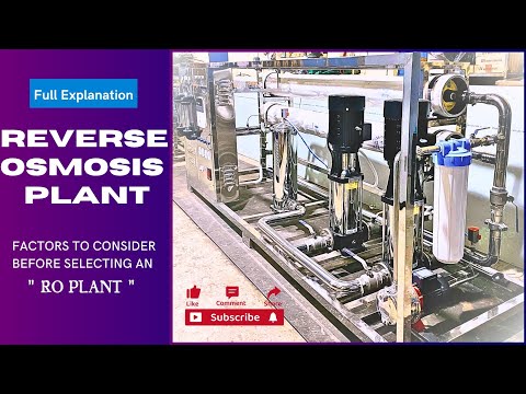 Reverse Osmosis Plants