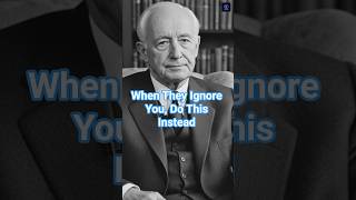 When They Ignore You, Do This Instead #stoicism #selflove #facts