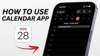 How To Use Apple Calendar App on iPhone