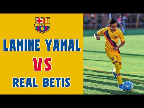 Lamine Yamal, 2019/2020, Infantil B, vs Real Betis