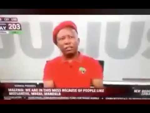Julius Malema - "You Don't Know What If I Have A Karate Black Belt"