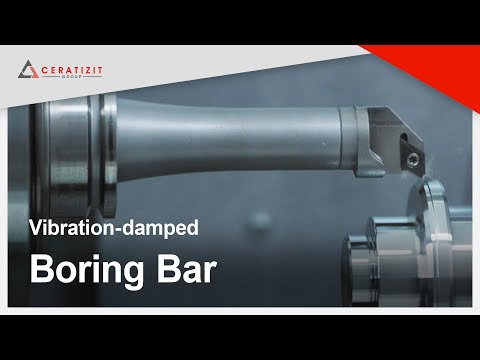 Vibration-damped Boring Bar: