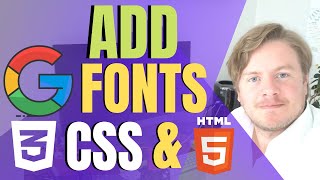 Download lagu How to Add Google Fonts in HTML and CSS 2021 mp3
