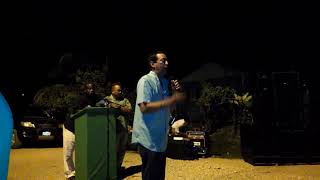 PATRICK ROGERS, BPP POLITICAL LEADER VISITS, PUNTA GORDA
