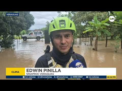 Inundaciones dejan comunidades incomunicadas en el sur de Veraguas
