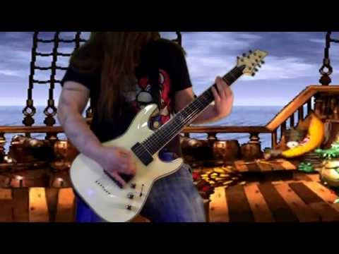Donkey Kong Country - King K.Rool´s theme (Gang-Plank Galleon) on guitar