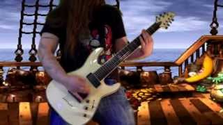 Donkey Kong Country - King K.Rool´s theme (Gang-Plank Galleon) on guitar