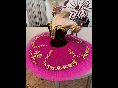 Балетная пачка F 0001B - video 2