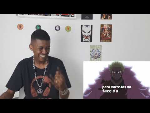 Jhony REACT  - UM REI - Rap do Doflamingo  ( One Piece ) NERD HITS