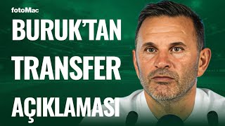 Okan Buruk'tan Çarpıcı Transfer Açıklaması Ve TFF Tepkisi #galatasaray
