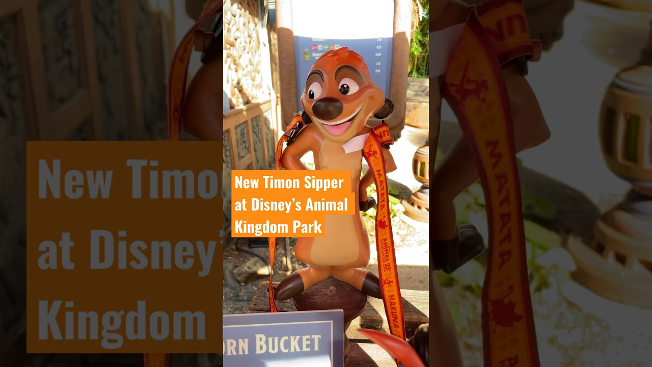 MyDisneyFix | New TIMON SIPPER For Sale At Disney’s Animal Kingdom Park ...