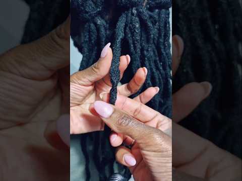 AVOID INTERLOCKING FOR THICK LOCS | #locs #dreadlocks #dreads #naturalhair