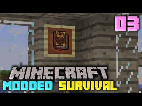 Minecraft: Modded Survival Ep. 3 - Thaumonomonomicon