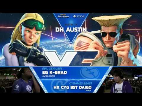 DreamHack Austin 2017 ➤ SFV 2017 POOLS KBrad (Cammy) vs Daigo (Guile)