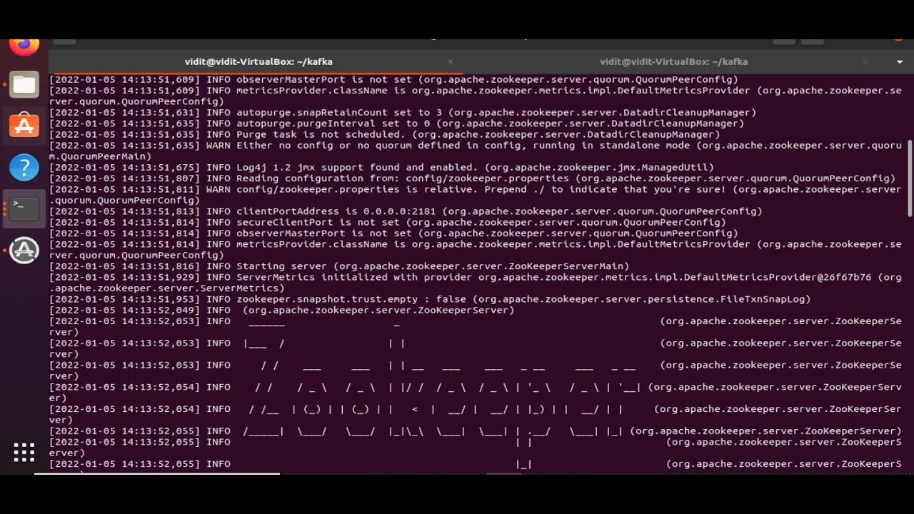 Part 1-Start Apache kafka on Linux- Ubuntu OS, Apache Kafka Configuration, Start Zookeeper & Broker