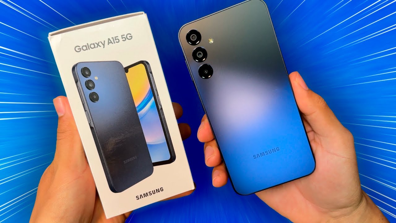 COMPREI O GALAXY A15 5G COM 256GB e 8GB RAM no MERCADO LIVRE - UNBOXING E IMPRESSÕES