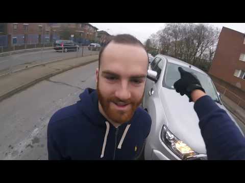 ROAD RAGE - 4x4 Close Pass + Brake Check - "Don't hit my car!" - BV67 EHX