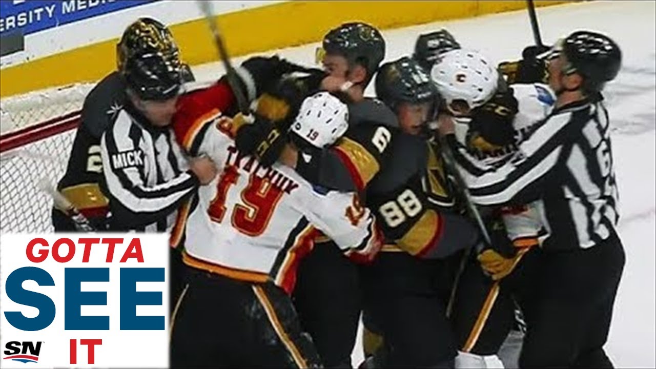 Vidéo: Matthew Tkachuk a encore FOUTU le TROUBLE....